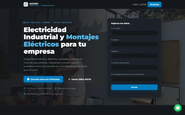 Sitio web de AGUZZI